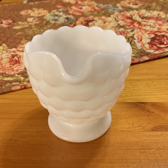 Anchor Hocking, creamer and sugar set, EUC - Picture 3 of 13